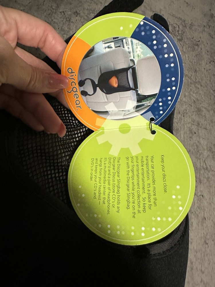 Discgear Sling Bag/ CD Storage System Holder