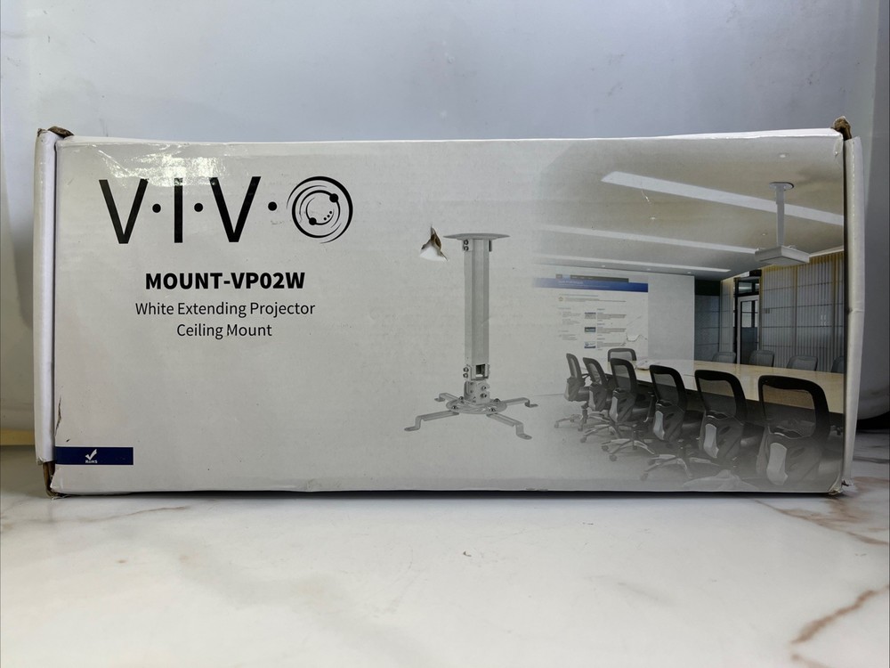 Vic Mount Vpo2w Whir Projector Ceiling Mount