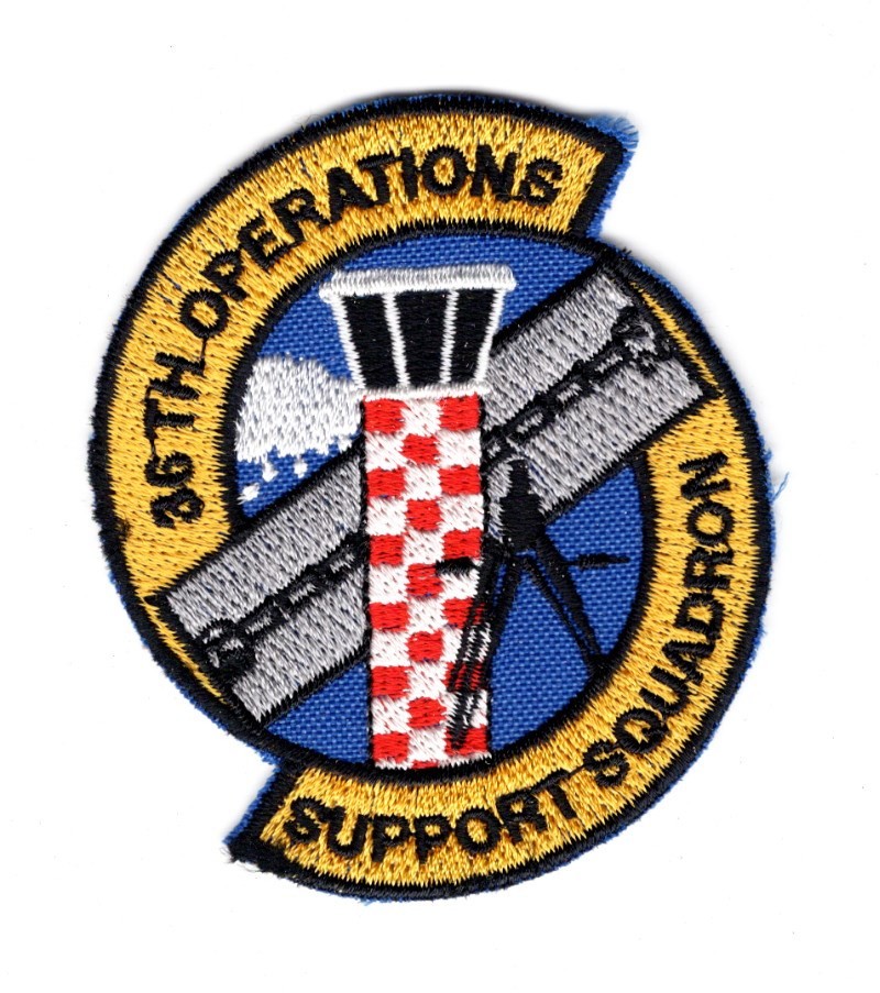USAF Air Force Patch:   36th Operations Support Squadron - 2 1/2"