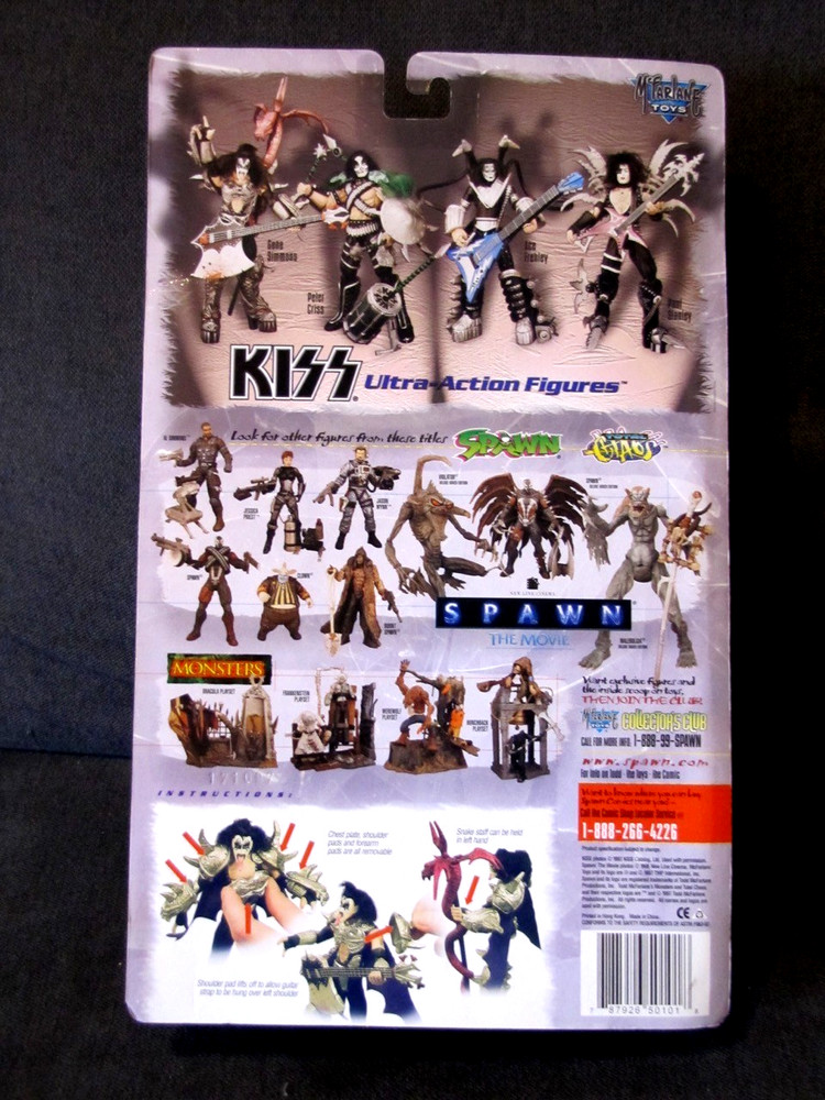 McFarlane KISS Dolls & Accessories 1997 Unopened