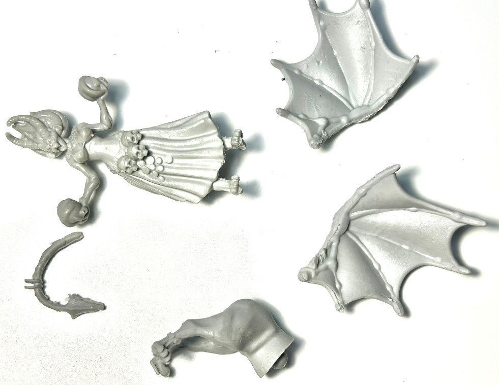 Roleplay D&D Resin Cast Model Daemon Dog