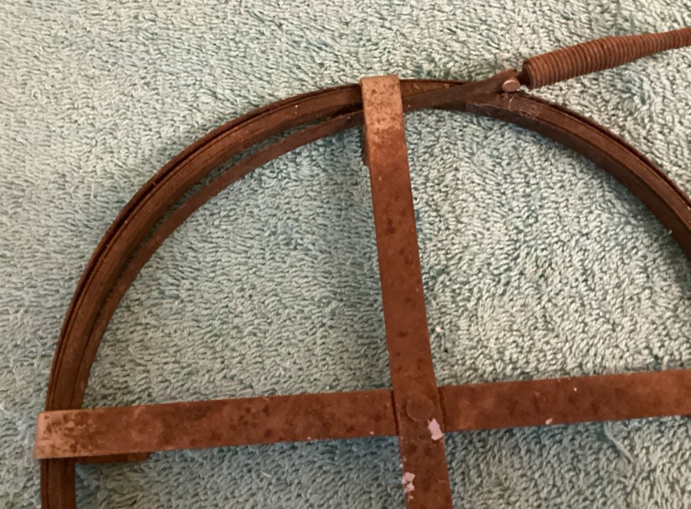Antique Flat Sewer Rod. Nice Wall Hanger.