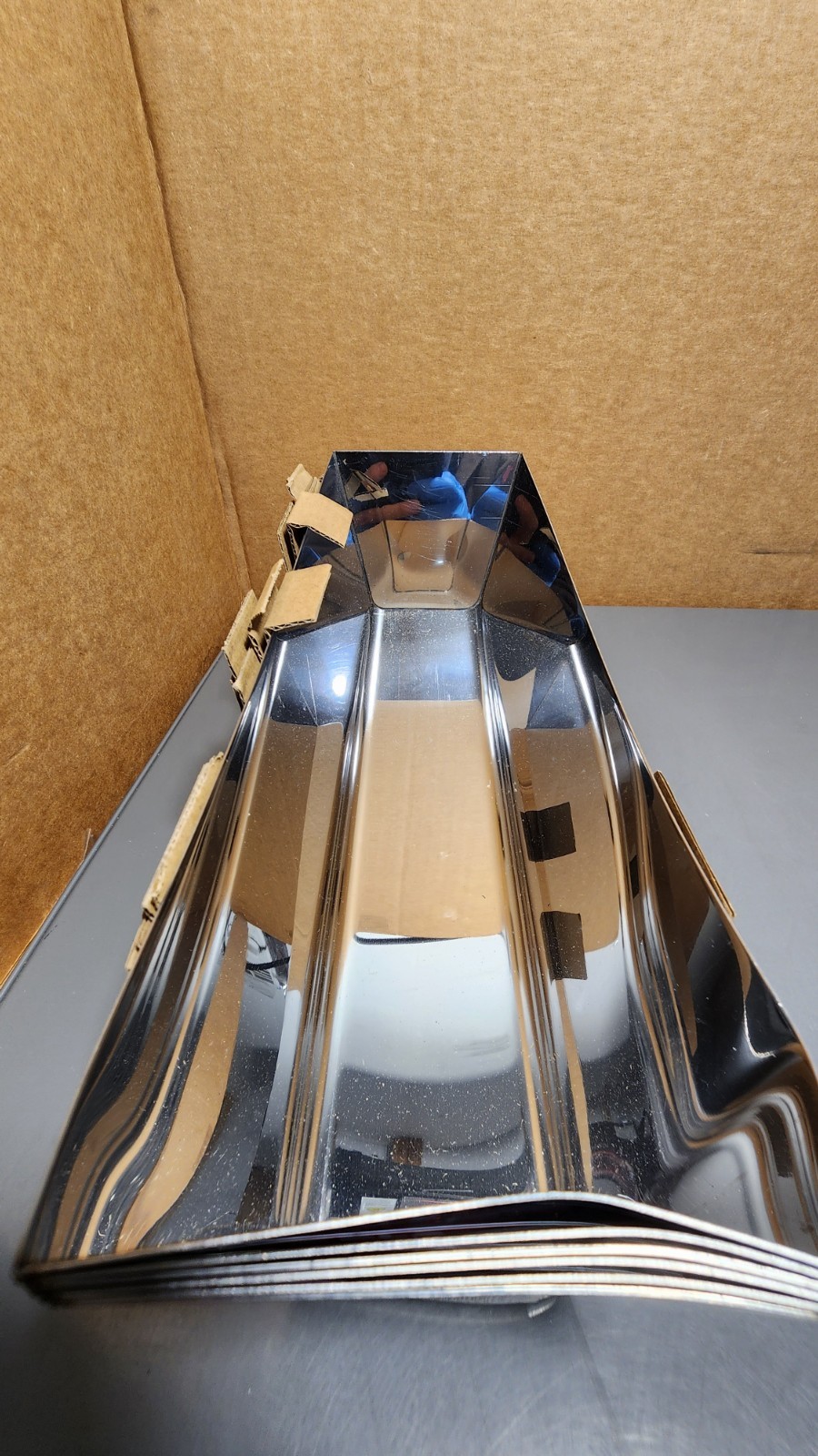 Level5 5-332 12" Stainless Steel Professional Mud Pan (Qty 6)