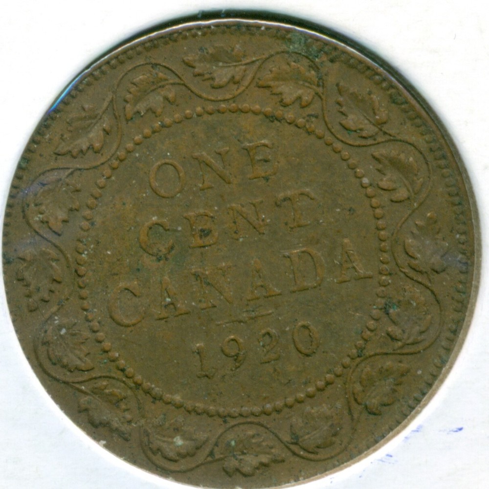 1920 CANADA LARGE CENT, EXTRA FINE, GREAT PRICE!