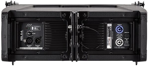 (4) RCF HDL 6-A Compact Active Line Array Speakers w 2 PM-KIT 3X Pole mount Kits
