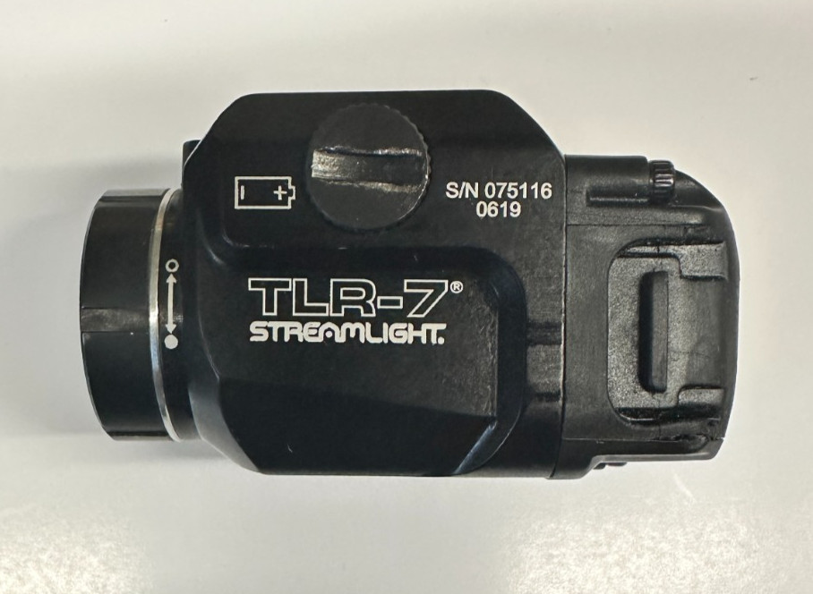 STREAMLIGHT TLR-7 Tactical Flashlight- 1913-1 Rail Key installed - Nice!! 116