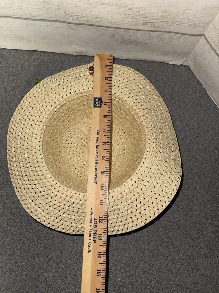 Decorative Straw Hat, Easter Bonnet , Spring Decor