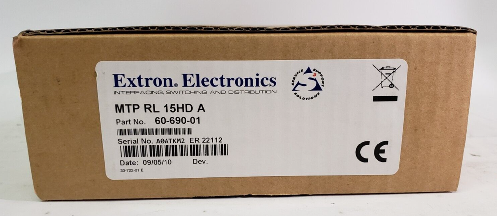 EXTRON ELECTRONICS MTP RL 15HD A Receiver w/Versatool WITH ACCESSORIES