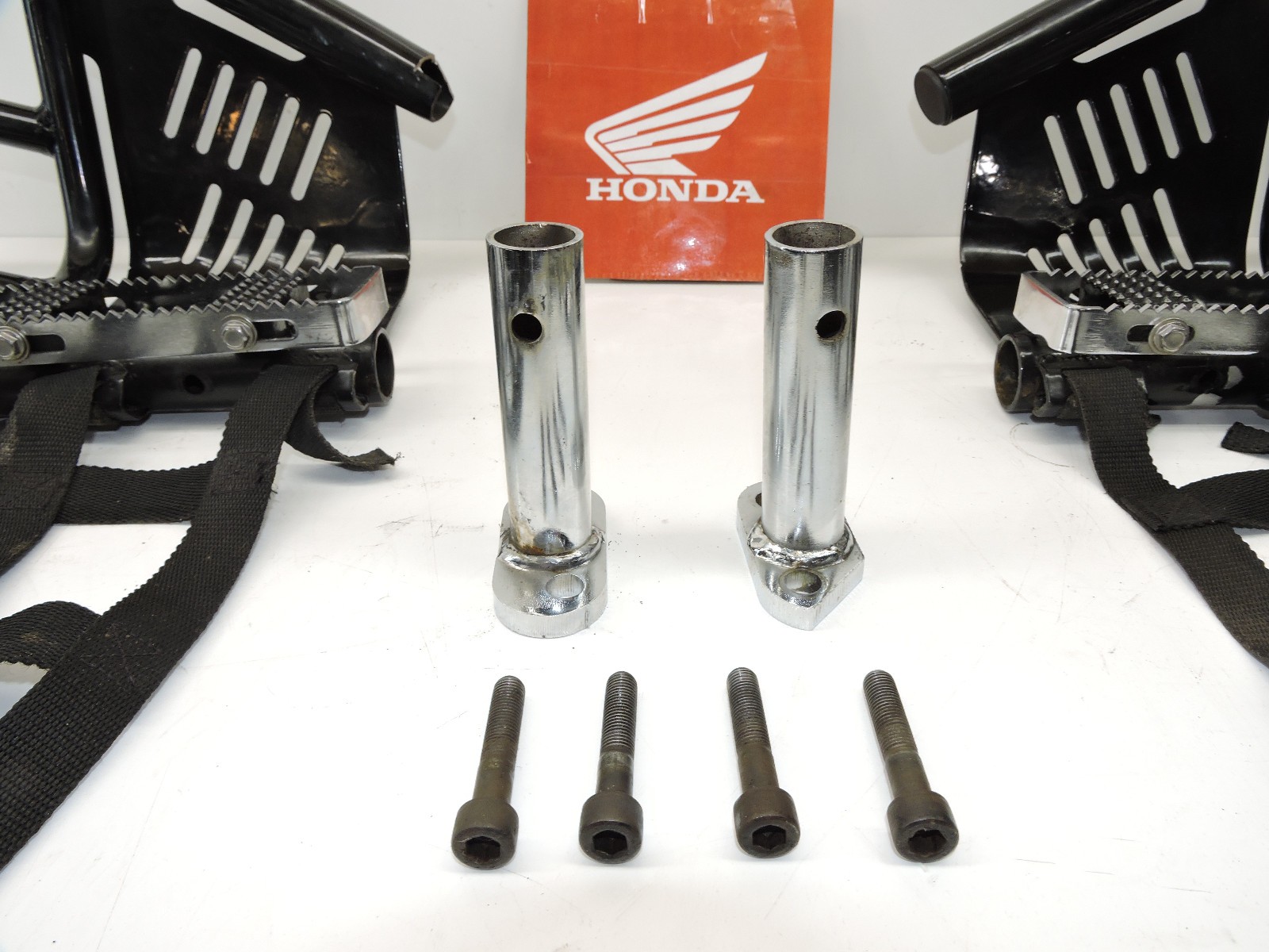 🔥 06+ TRX450R TRX 450R 450ER Propeg Pro Peg Nerf Bars Nerfbars & Heelcups 🔥