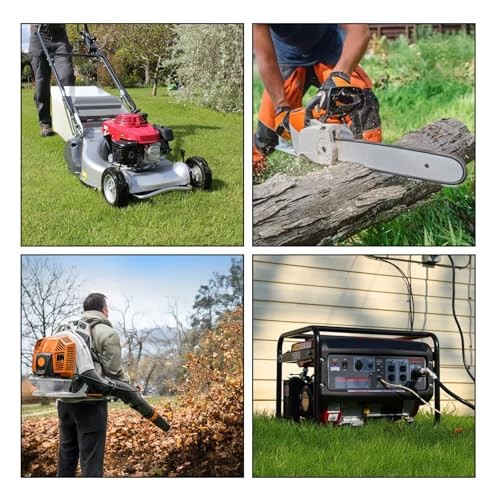 10FT Long Fuel Line 1/8" Gas Line + 10 Clamps for Kawasaki EZGO Snowmobile Lawn