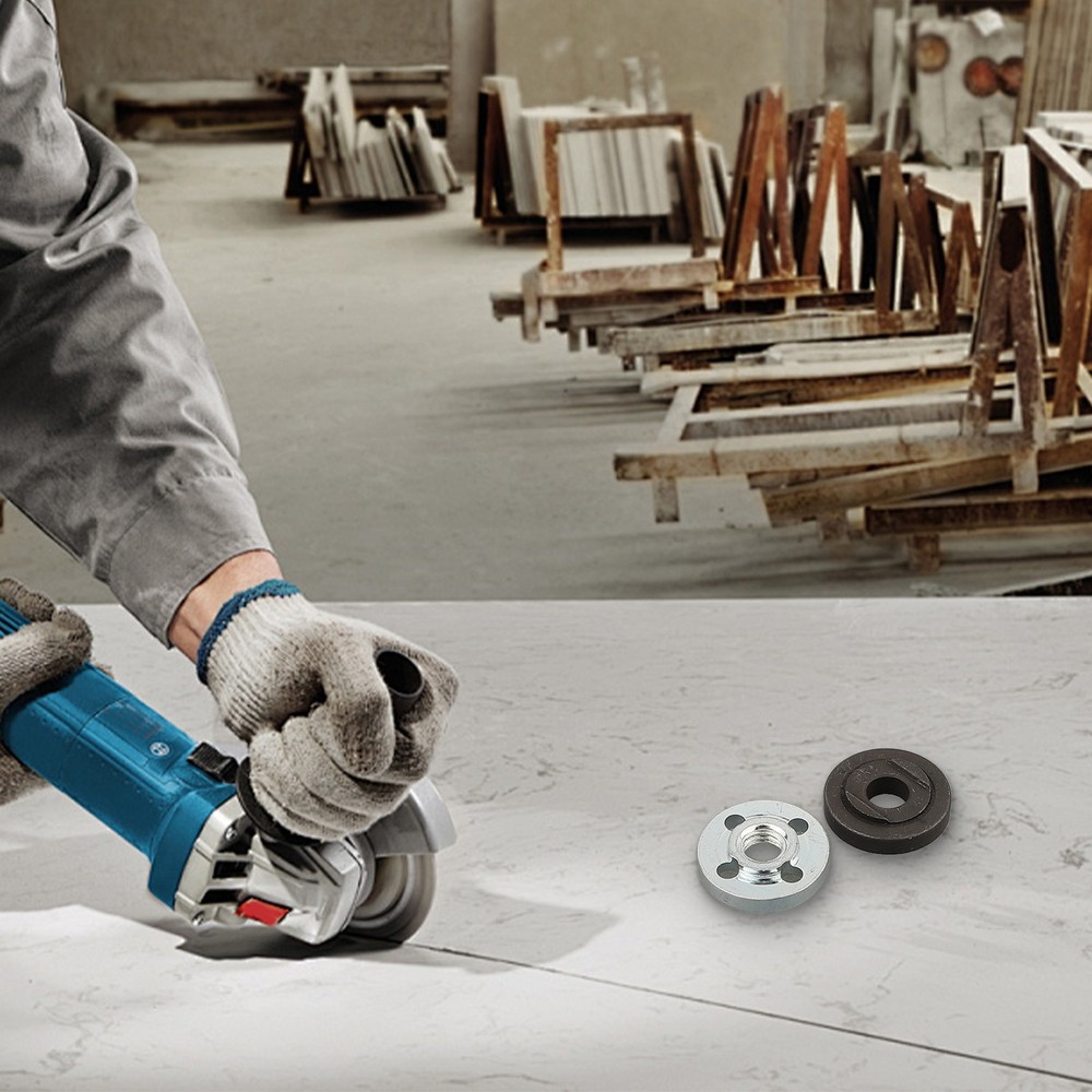 Sturdy Angle Grinder Metal Pressure Plate Set M10 Thread Easy Installation