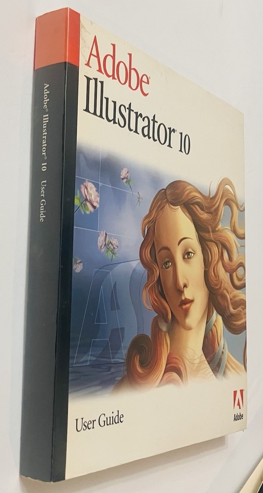 Adobe Illustrator 10 Mac Upgrade CD Set w/ Sealed User Guide & Extras, Vintage