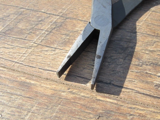 CRAFTSMAN TOOLS 9- 45807 8" DUCK BILL LONG NOSE PLIERS WF 945087 MADE IN USA