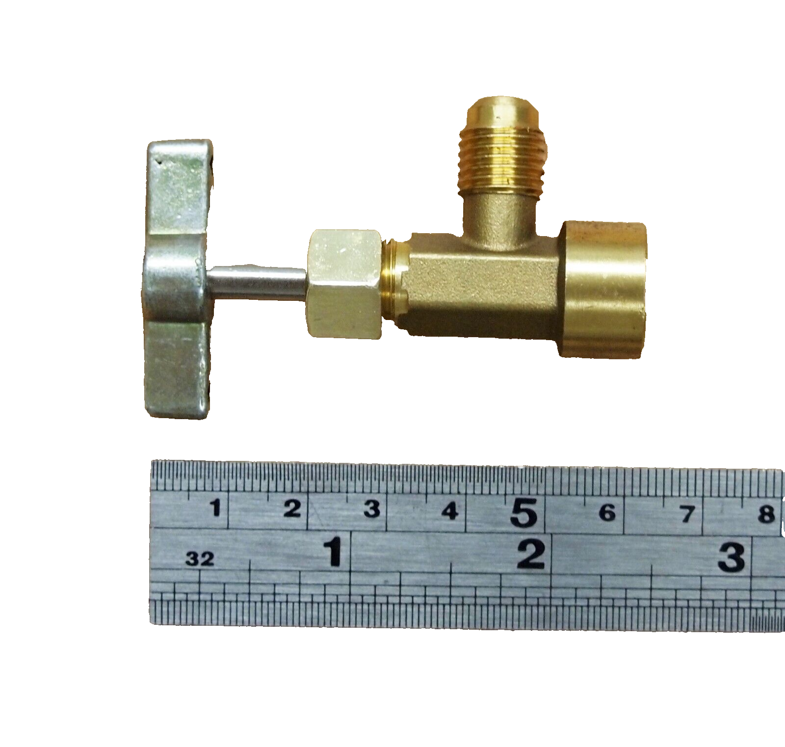 Piercing Type R134a A/C Can Tap 1/2" ACME Tapper Dispensing Valve