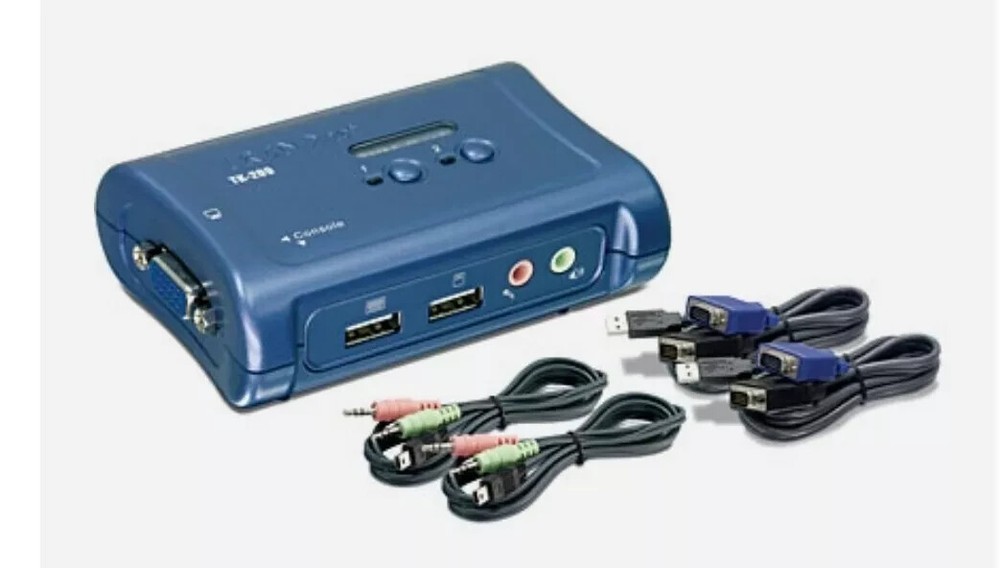 TRENDnet  TK (TK209K) 2-Ports External KVM / audio switch