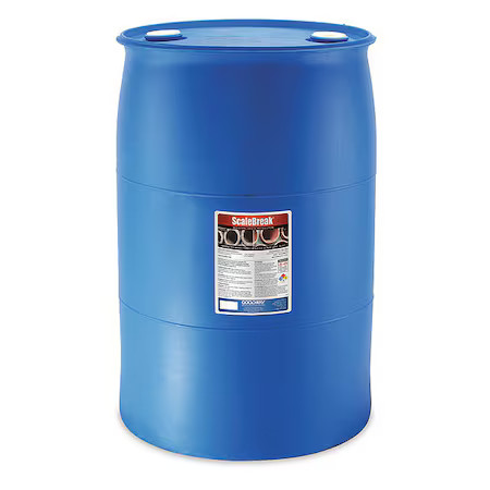 Goodway Scalebreak-55 Descaling Solution, Orange, 55 Gallon Drum