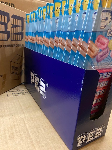(24 PACKS) Pez Candy 8 Pack Refill Assorted Fruit, 2.31 oz - BUY MORE & SAVE!!