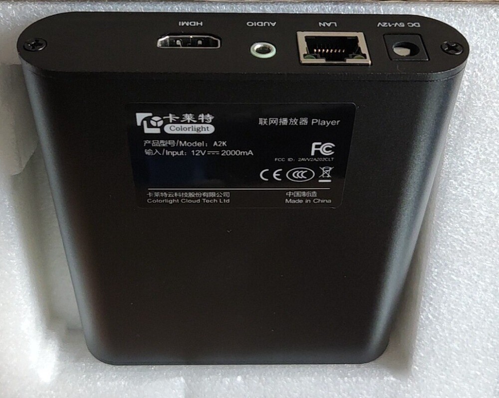 1pcs ColorLight   A2K   LED Player