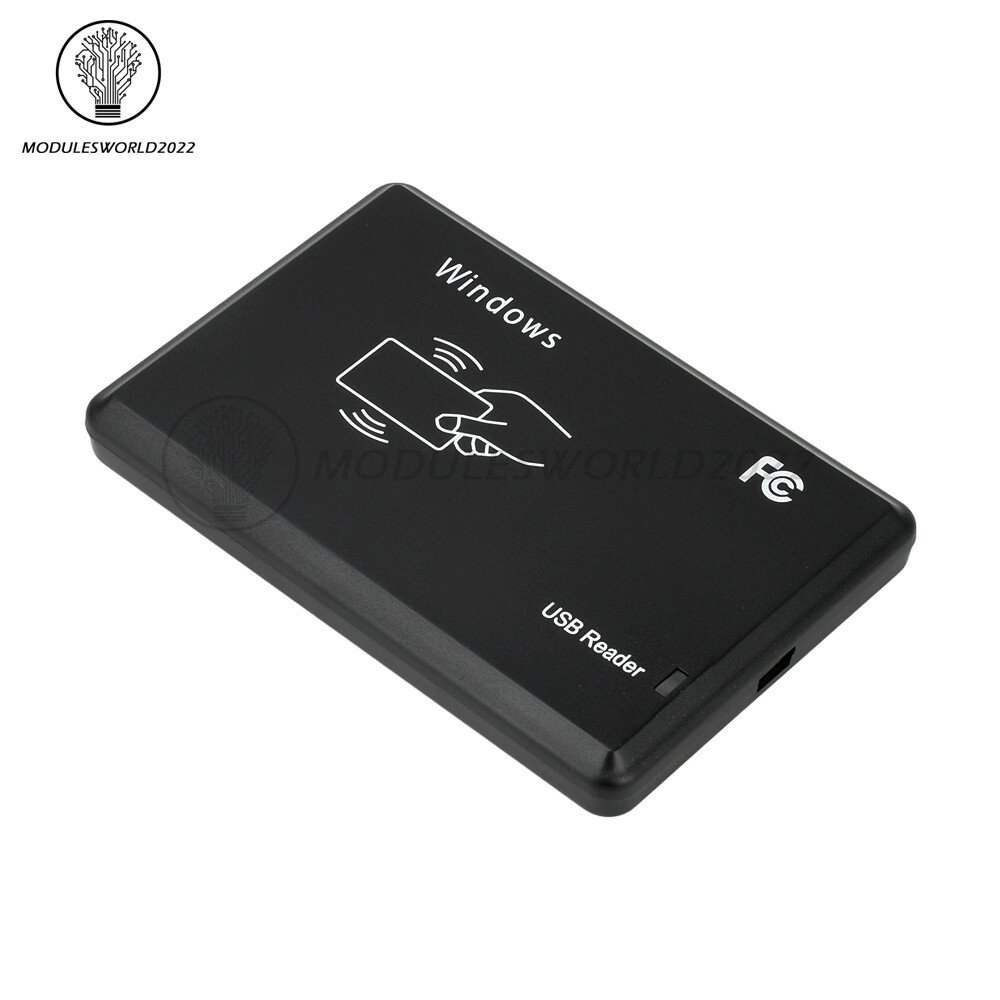 125Khz USB RFID Contactless Proximity Sensor Smart ID Card Reader EM4100
