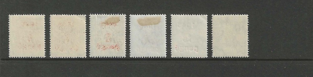 1944-46 Hungry variety lot.