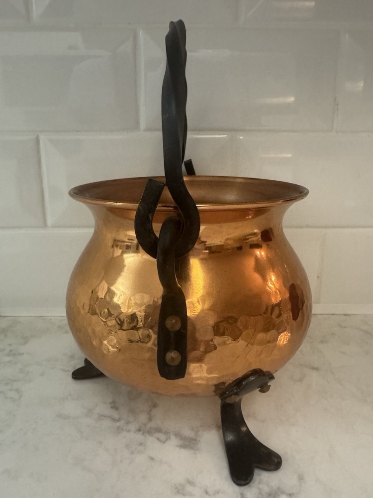 Gekra Copper Pot With Handle. Made in Germany