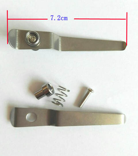 2PCS Stereo Biological Microscope Stage Clip Tablet Slide Fixed Pressure Clamp