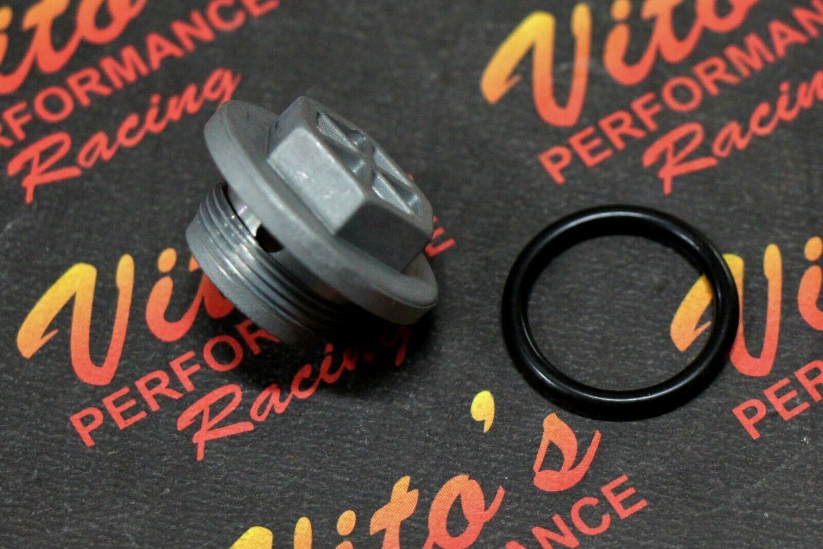 Vito's Fuel Bowl Drain Bolt Plug Keihin PWK PJ FCR Mx Carb Carburetor + O-Ring