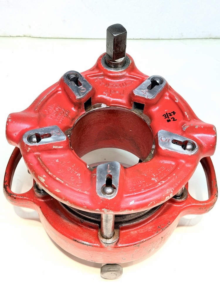 RIDGID 4P-J POWER THREADING/ GEARED PIPE THREADER 2-1/2" - 4" #2