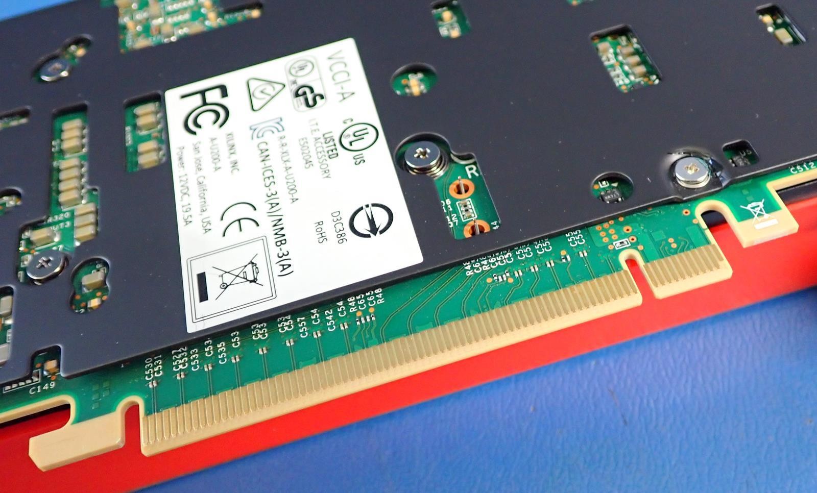 XILINX ALVEO U200 Active Data Center Accelerator CCA A-U200-A R-R-XLX-A-U200-A