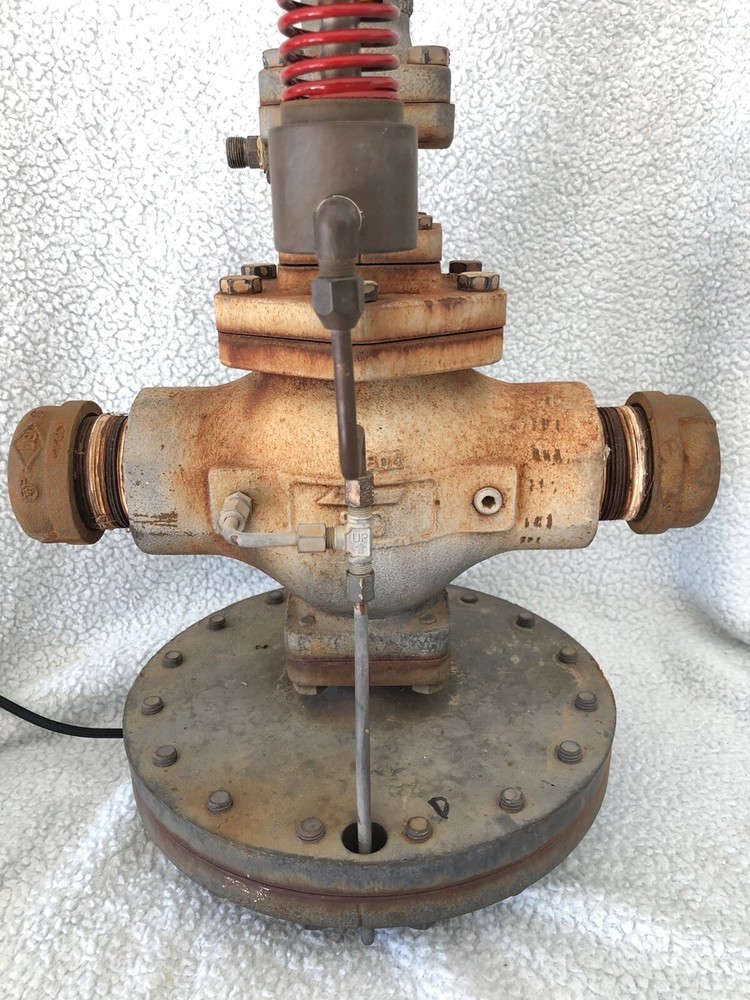 Custom Made Industrial Valve Lamp Light 