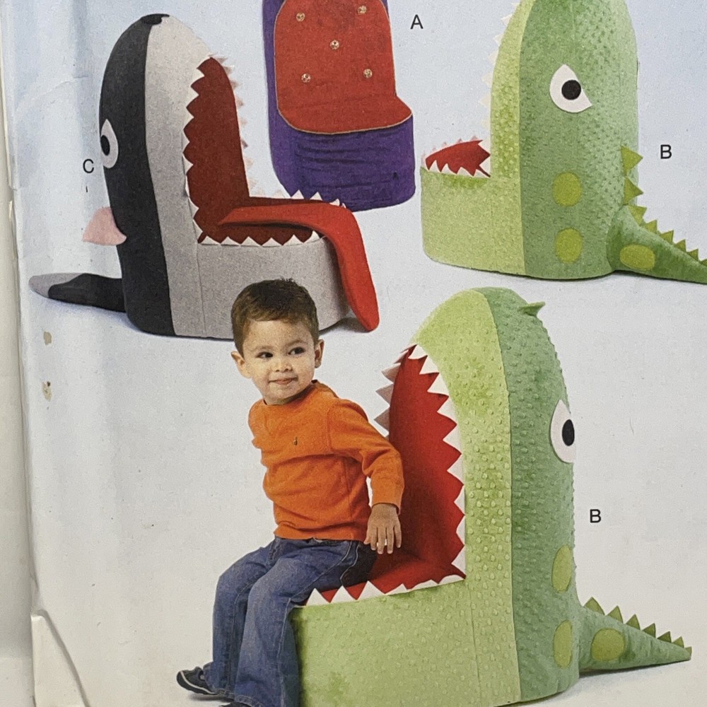 McCalls M6856 Fun Children's Seats Pattern Size OSZ