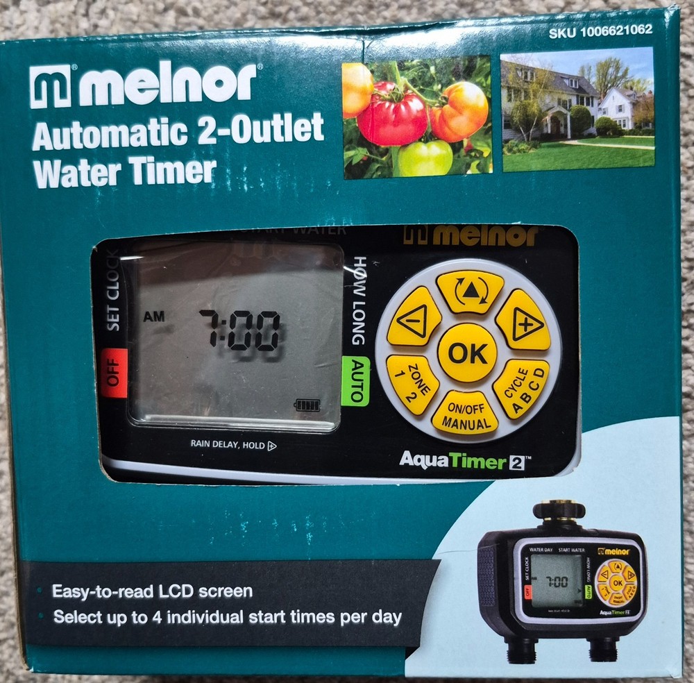 Melnor Automatic 2-outlet Water Timer
