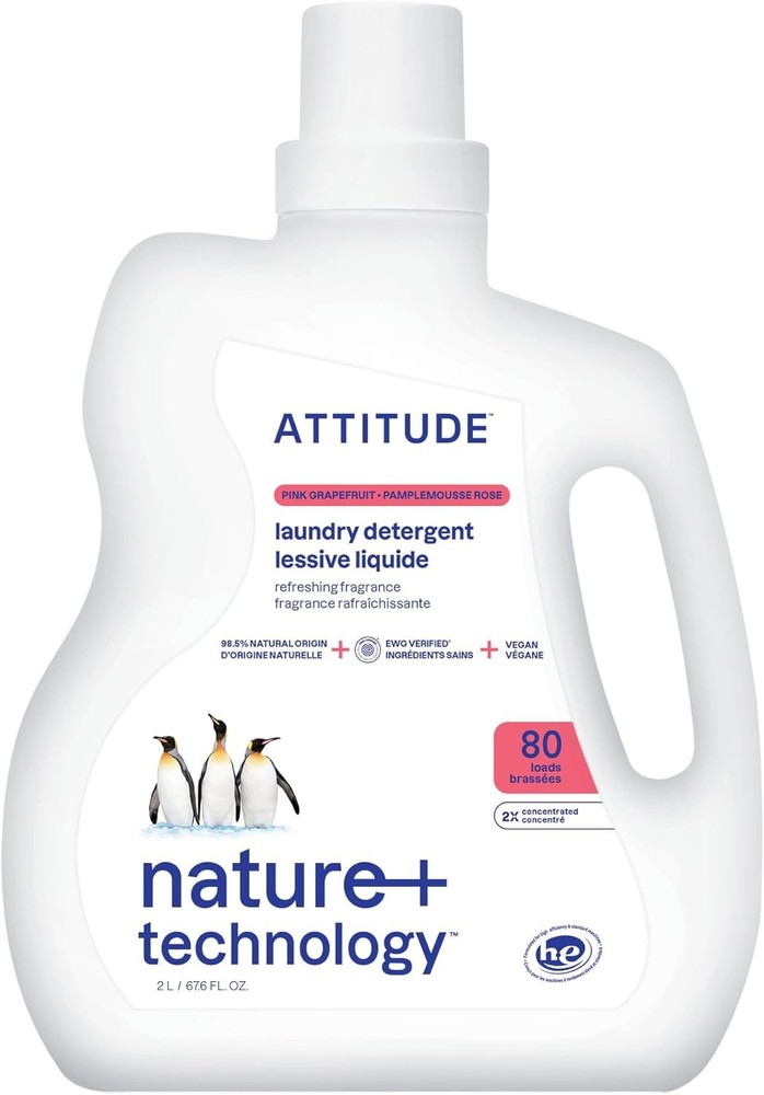 Liquid Laundry Deternt, EWG Verified, HE patible,