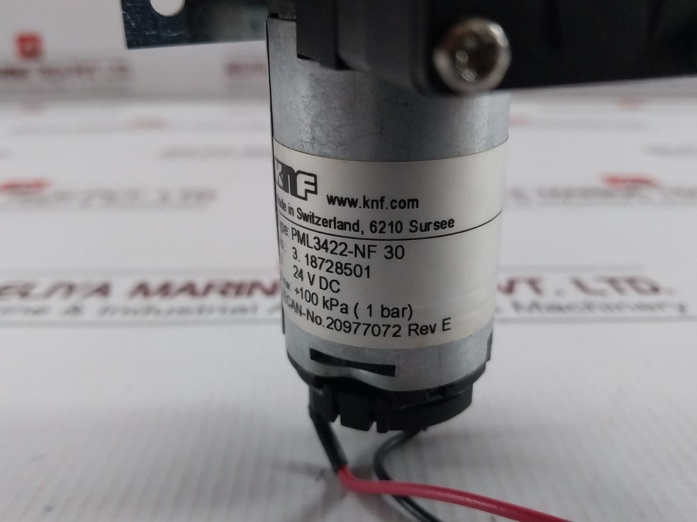 KNF PML3422-NF 30 Diaphragm Liquid Pump 24V DC