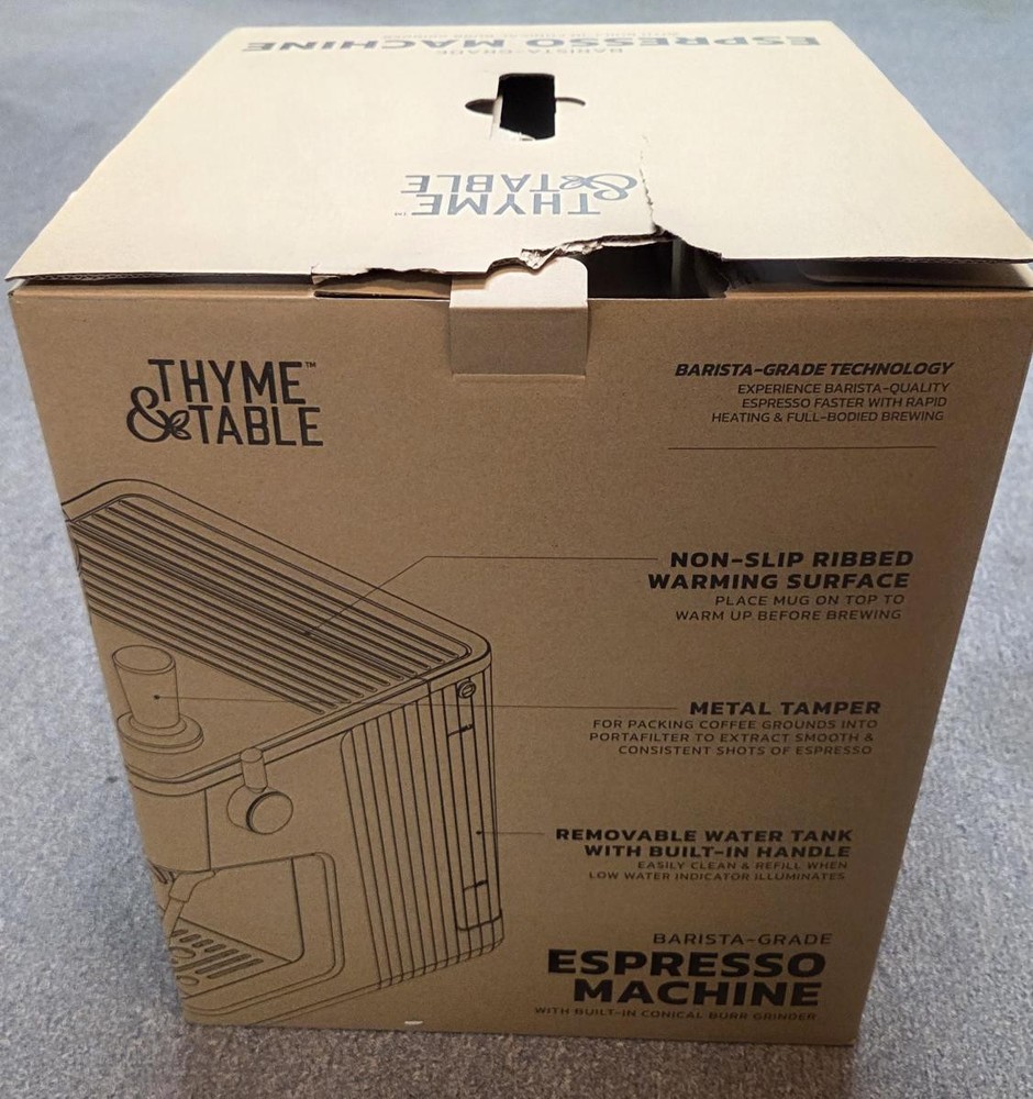 THYME & TABLE TT1111R ESPRESSO MACHINE (APX027642)