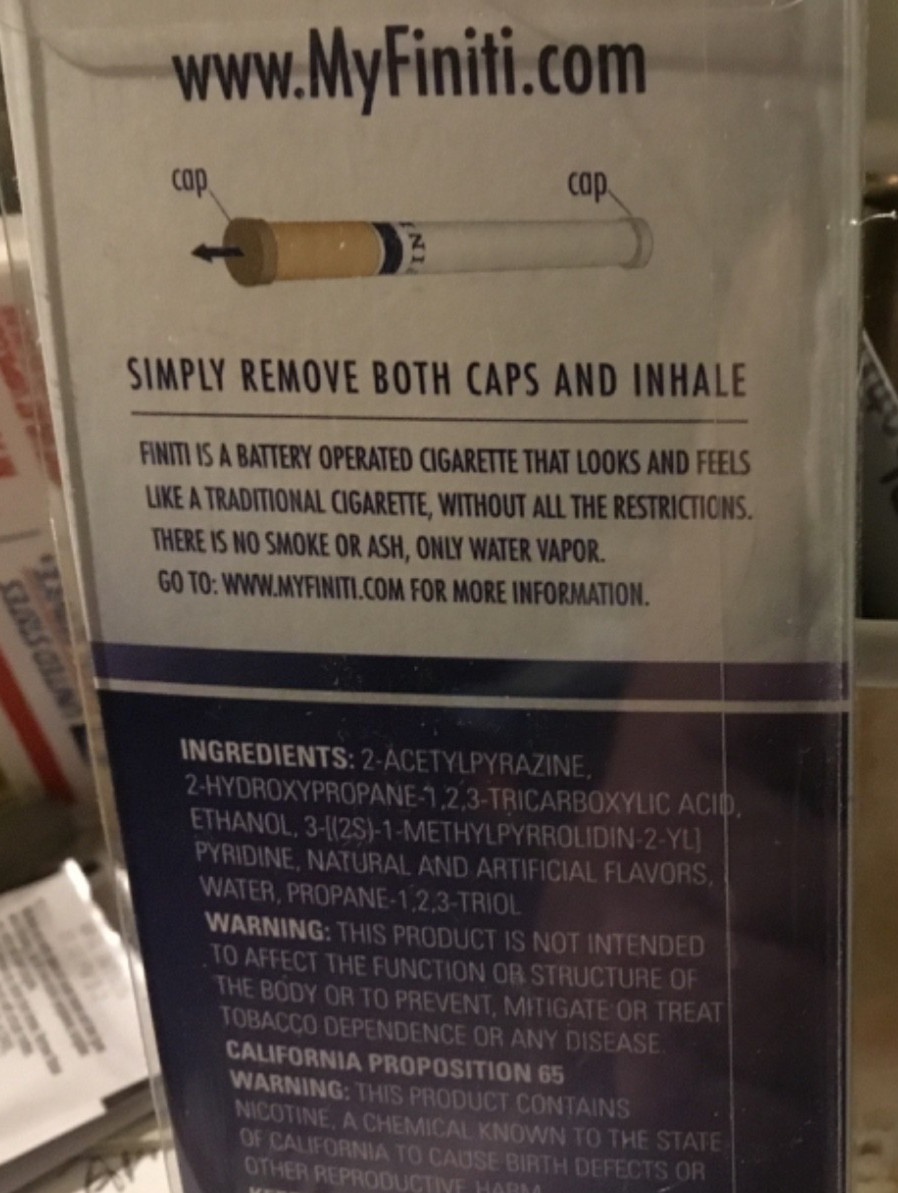 Smoking… Inhaler Fake Cigarette… Help Quit… Aid Cut Down Safely …..