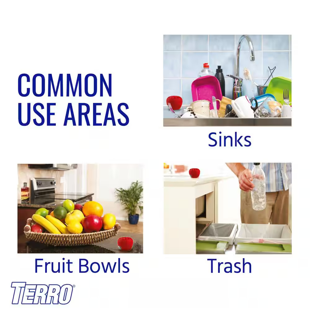 Indoor Fruit Fly Trap, (2-count) , Terro Traps, In Built With Window Sinks...