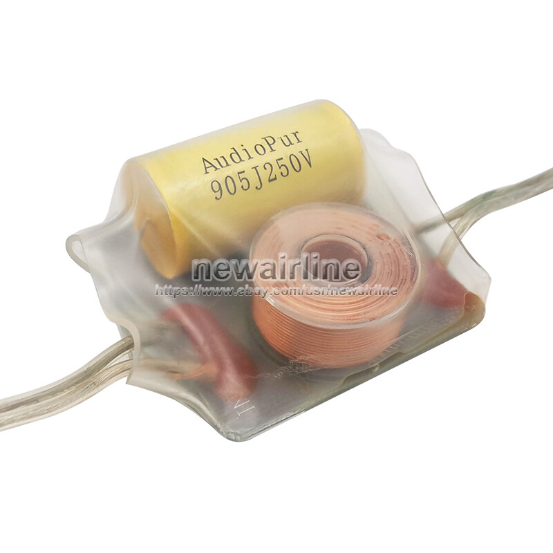 2pcs 150W One Way Second-Order Tweeter Frequency Divider Crossover Filter