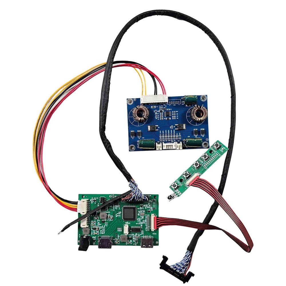 HD USB LCD Controller Board For 28inch 1920x360 DV280FBM-NB0 LCD Screen