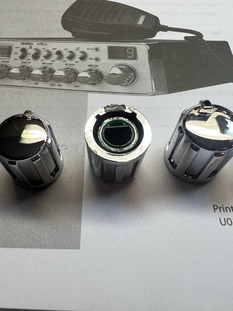 COMPLETE REPLACEMENT KNOBS FITS UNIDEN PC78LTX CB RADIOS FAST SHIP! Brand New