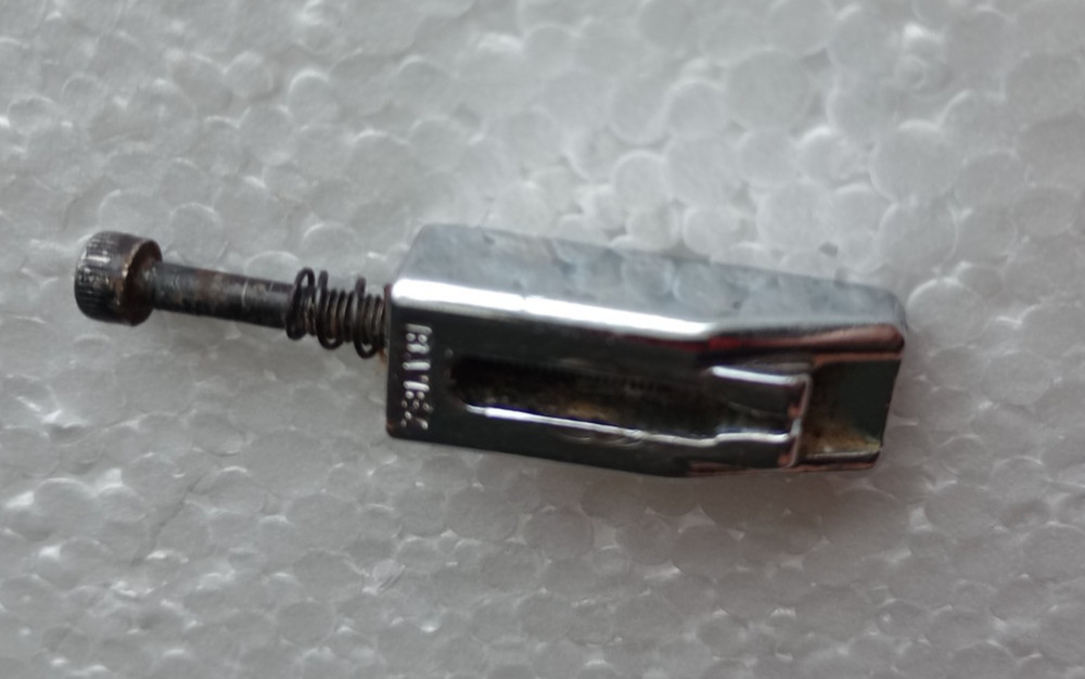 Ibanez Logo FAT-10 Tremolo Bridge String Saddle Low & High E strings #1