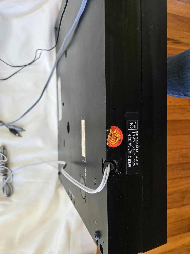 Bang & Olufsen Beogram 4002 Turntable w/ Linear Tracking Arm