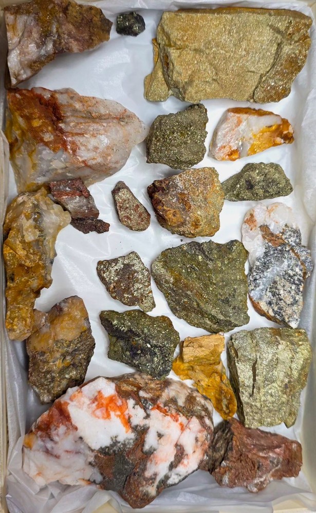 Polymetallic Ore Specimens From Bathurst Mining Camp Area