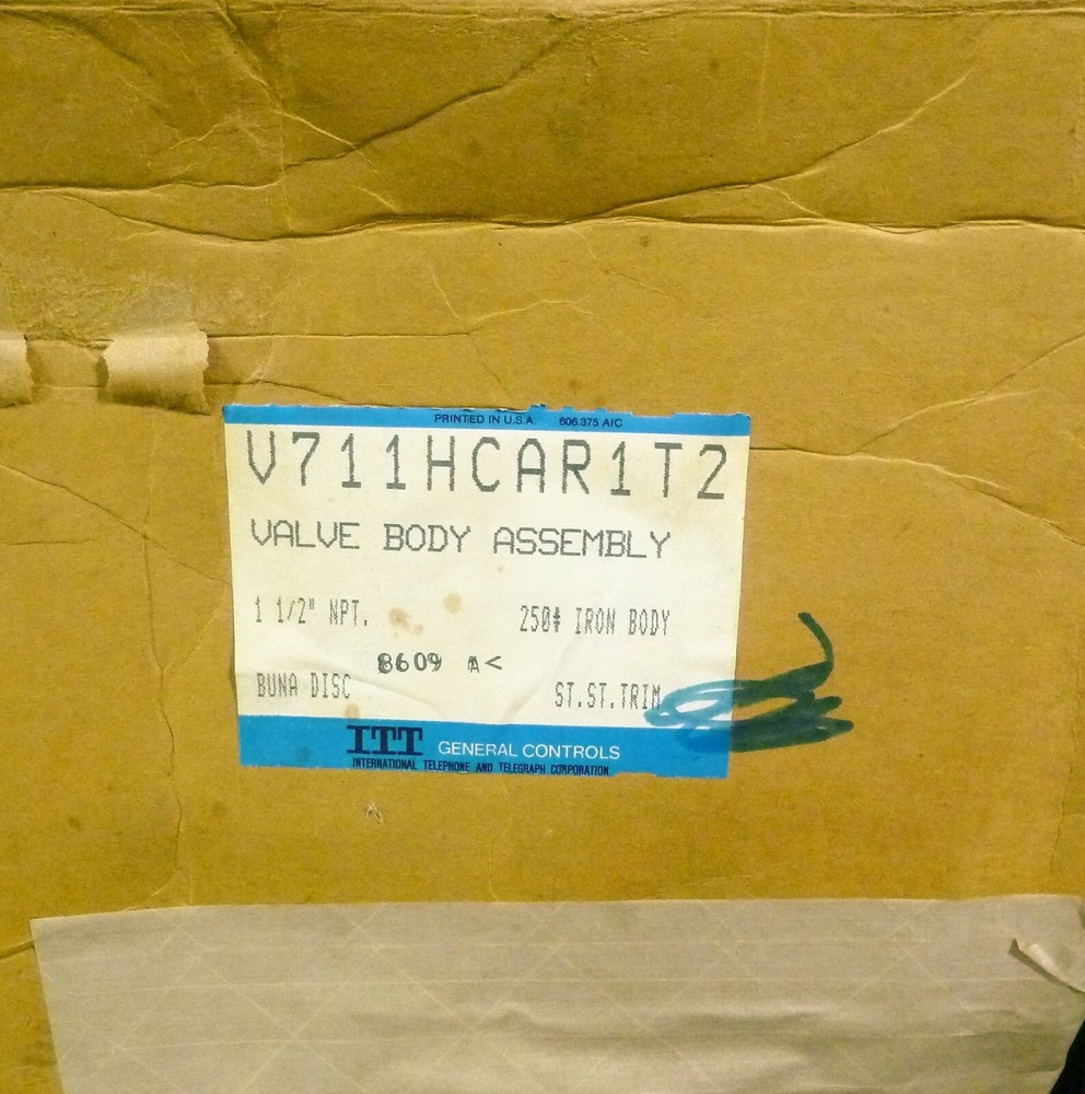 ITT General Controls Valve V711HCAR1T2