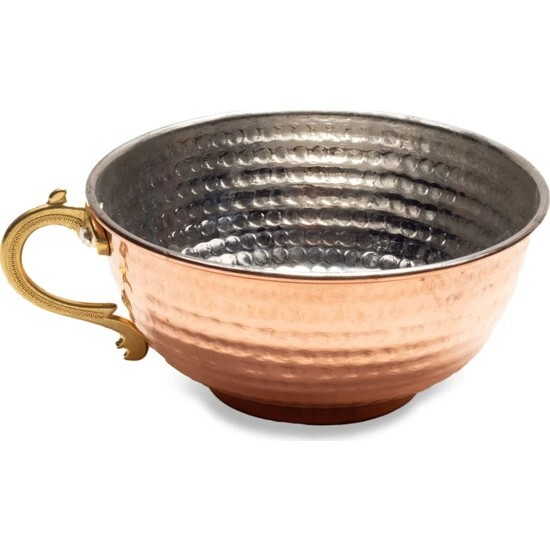 Copper Shaving Bowl  Mug  Cup for Shaving Brush