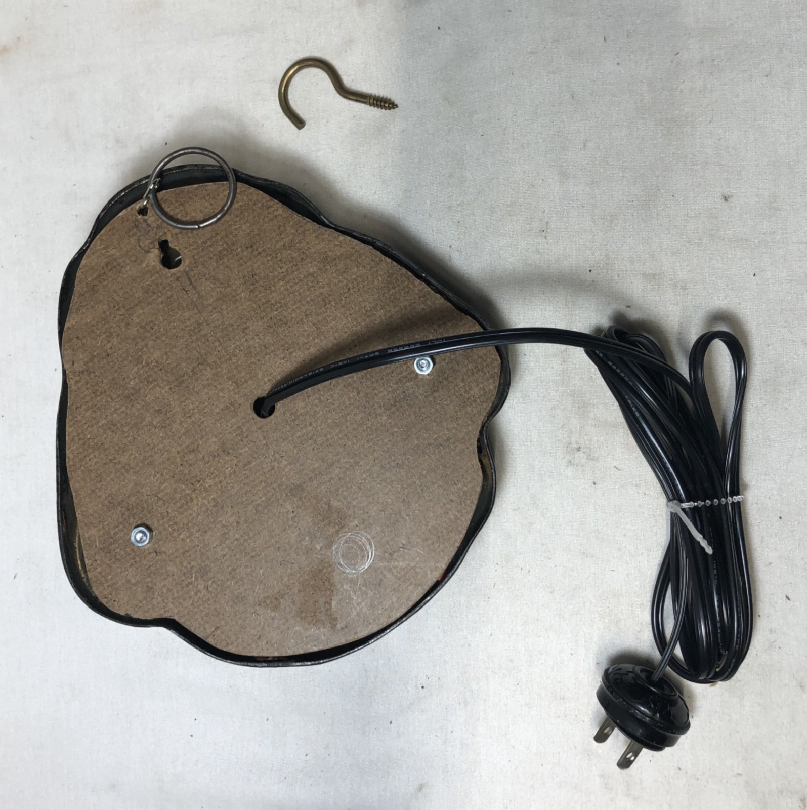 Antique Wall Sconce Fisherman Germany Vtg Nautical Light Fixture Art USA #i91