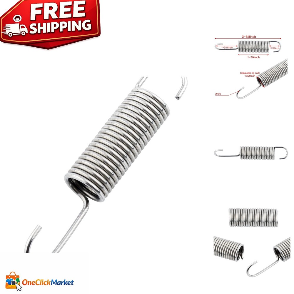 3-5/8" Stainless Steel Replacement Recliner Spring - Durable & Rust-Resistant