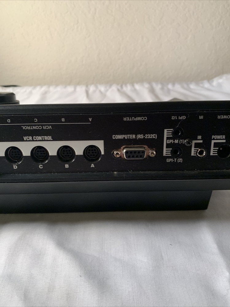 Videonics AB-1 Edit Suite A/B Roll Edit Controller Video Editor COMPLETE In BOX