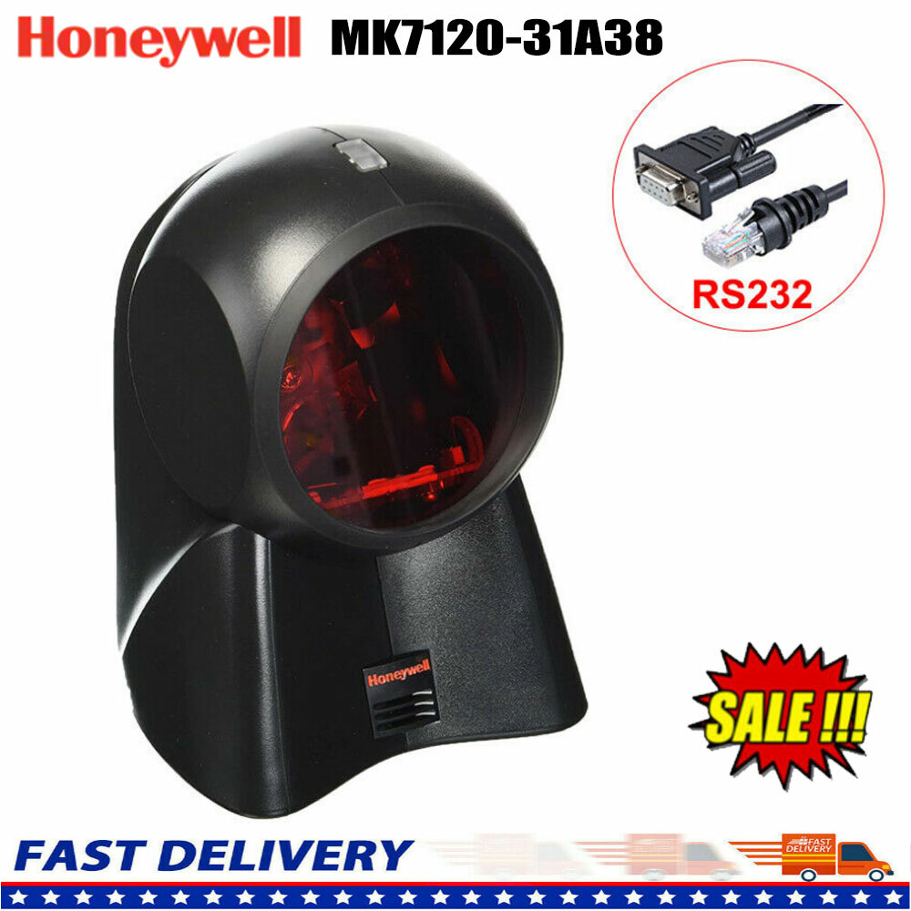 Honeywell Orbit MK7120-31A38 RS232 Omnidirectional Presentation Barcode Scanner