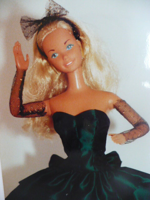 PATTERN FOR 18 in.BARBIE STRAPLESS DANCE DRESS
